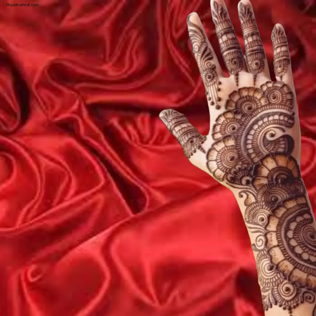 mehndi design for girls front hand