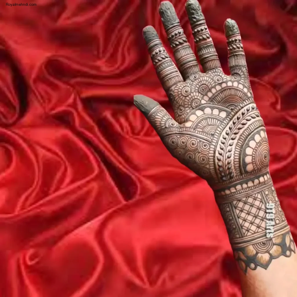 mehndi design for girls front hand