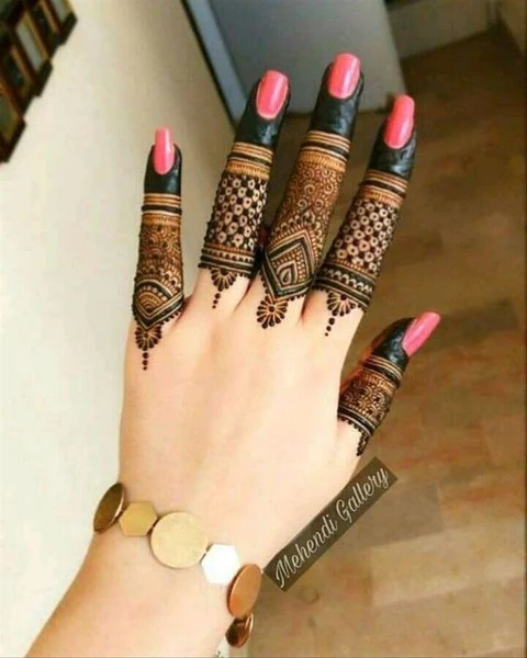modern full hand mehndi designs