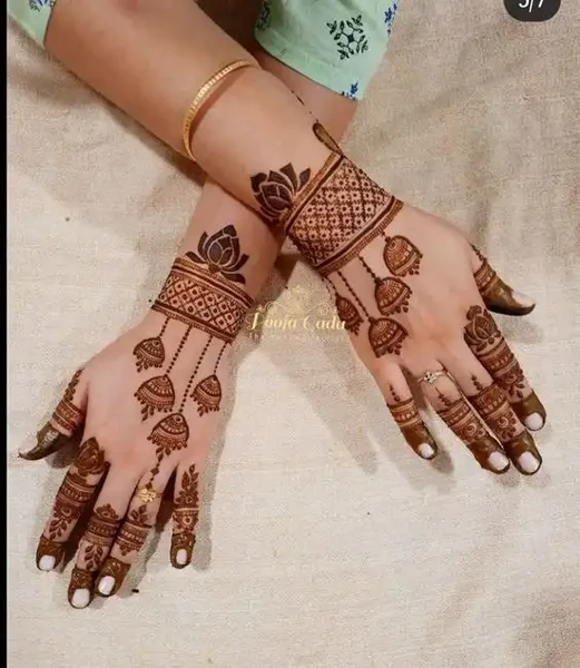 modern full hand mehndi designs