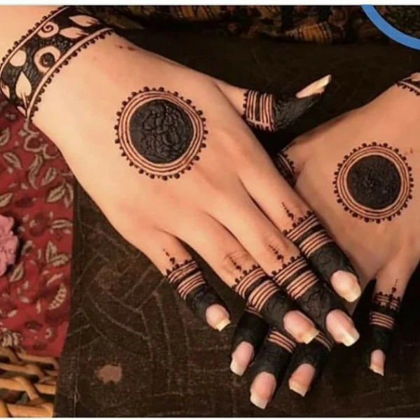 modern full hand mehndi designs