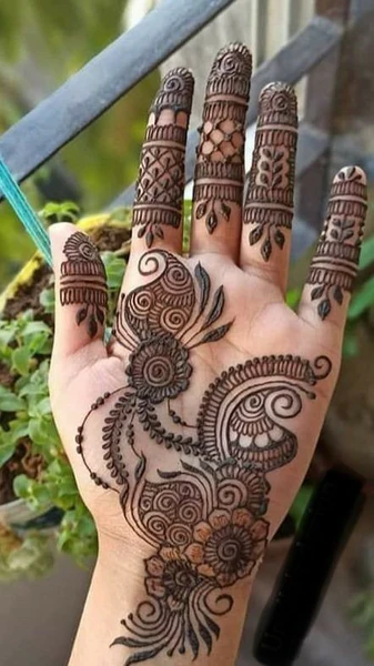modern full hand mehndi designs