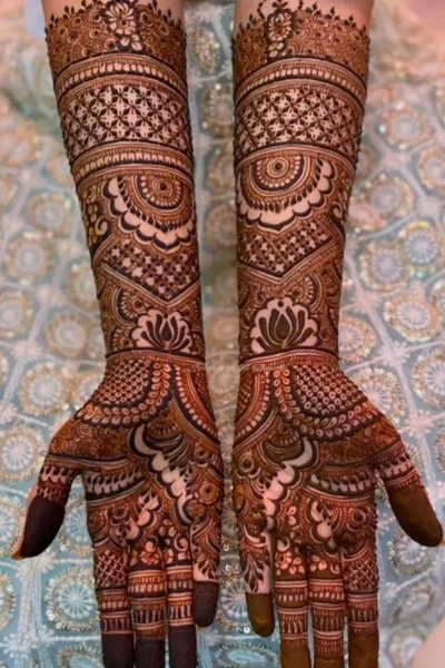 modern full hand mehndi designs