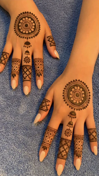 modern full hand mehndi designs