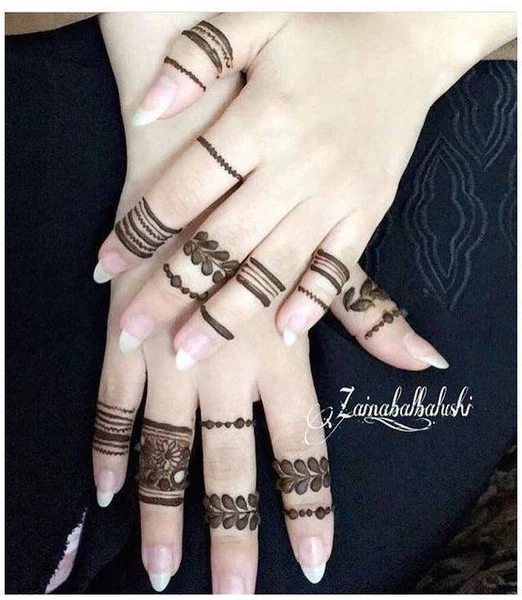 modern full hand mehndi designs