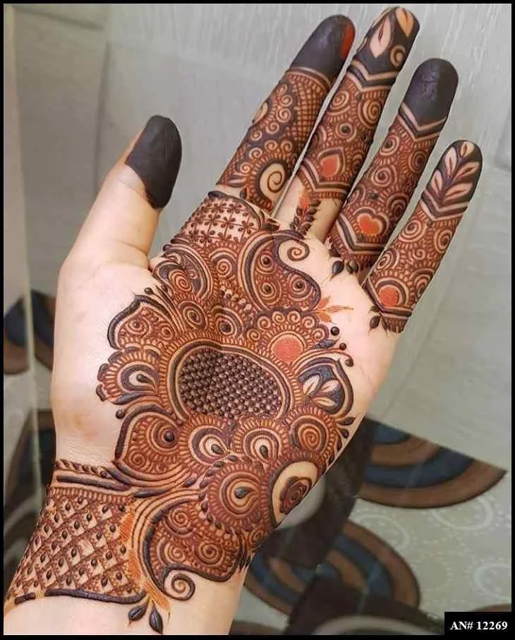 modern full hand mehndi designs