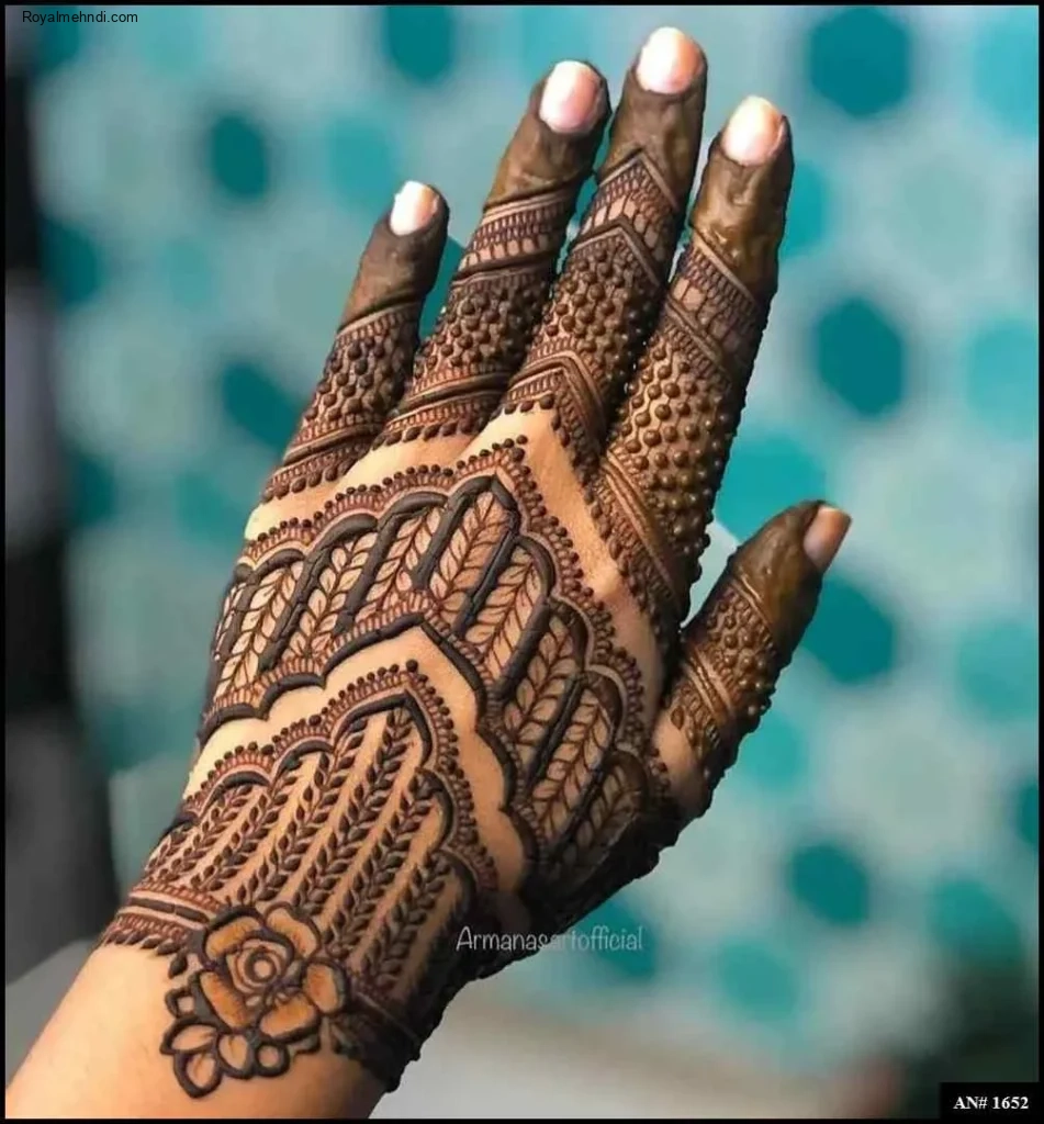 modern full hand mehndi designs