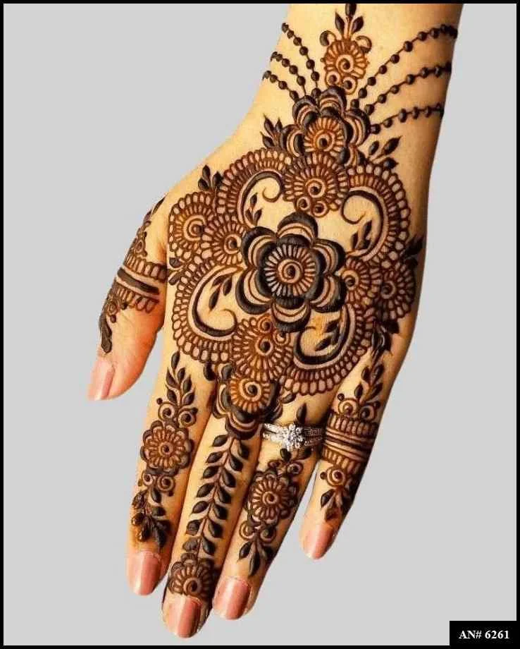 modern full hand mehndi designs