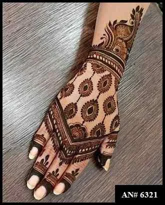 modern full hand mehndi designs