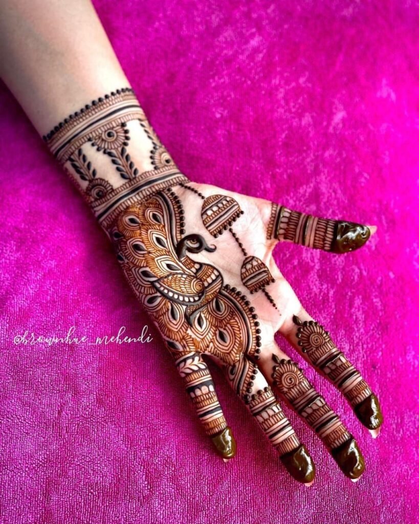 Easy Arabic Mehndi Design