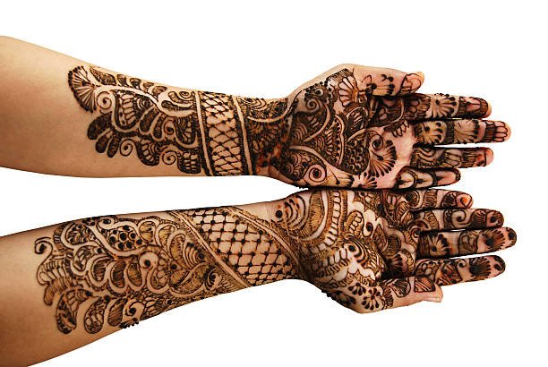 simple mehndi design photo