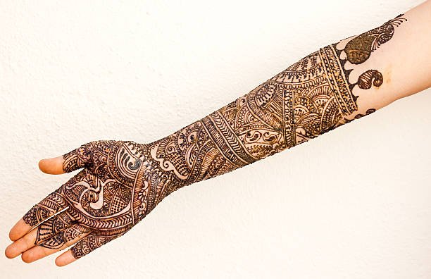simple mehndi design photo