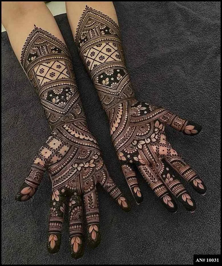 simple mehndi design photo