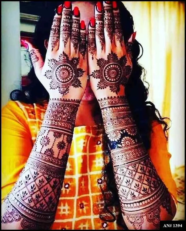 Simple Dulhan Mehndi Designs