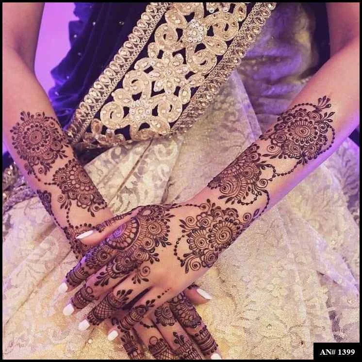 Simple Dulhan Mehndi Designs