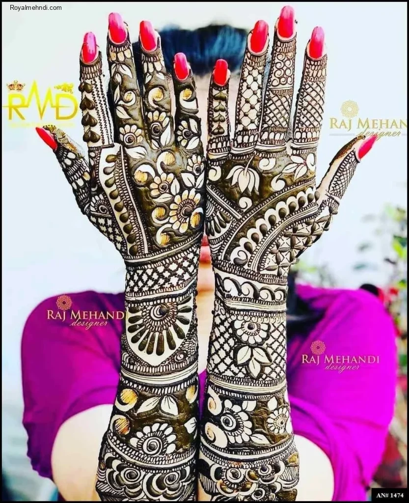 Simple Dulhan Mehndi Designs