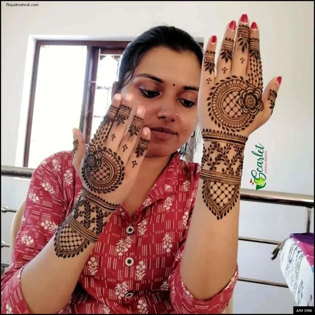 Simple Dulhan Mehndi Designs