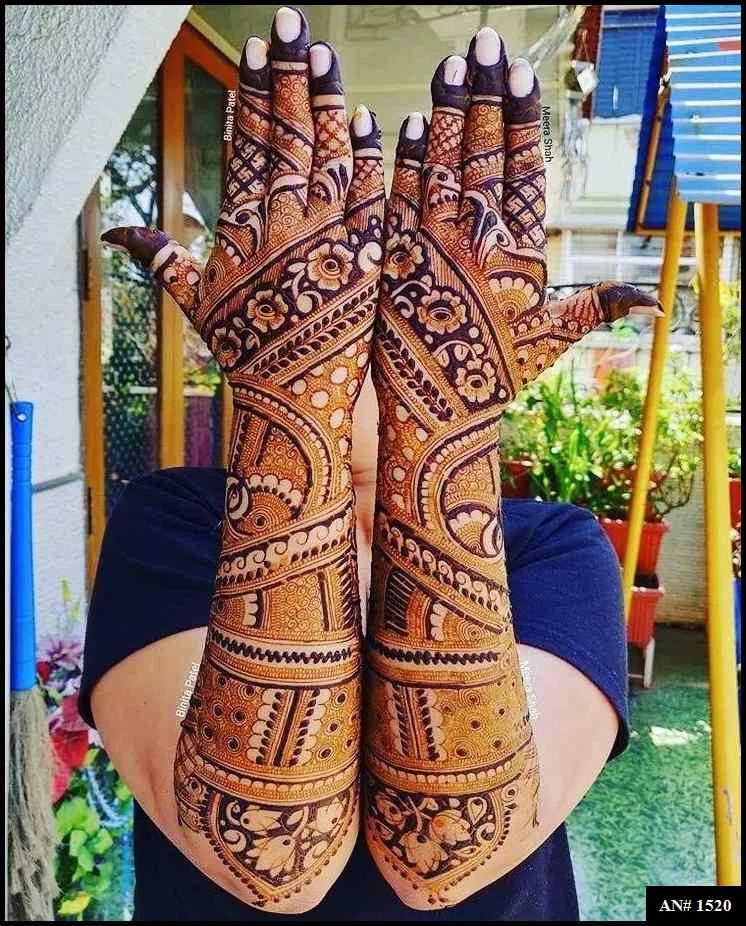 Simple Dulhan Mehndi Designs