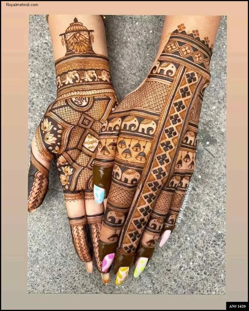 Simple Dulhan Mehndi Designs