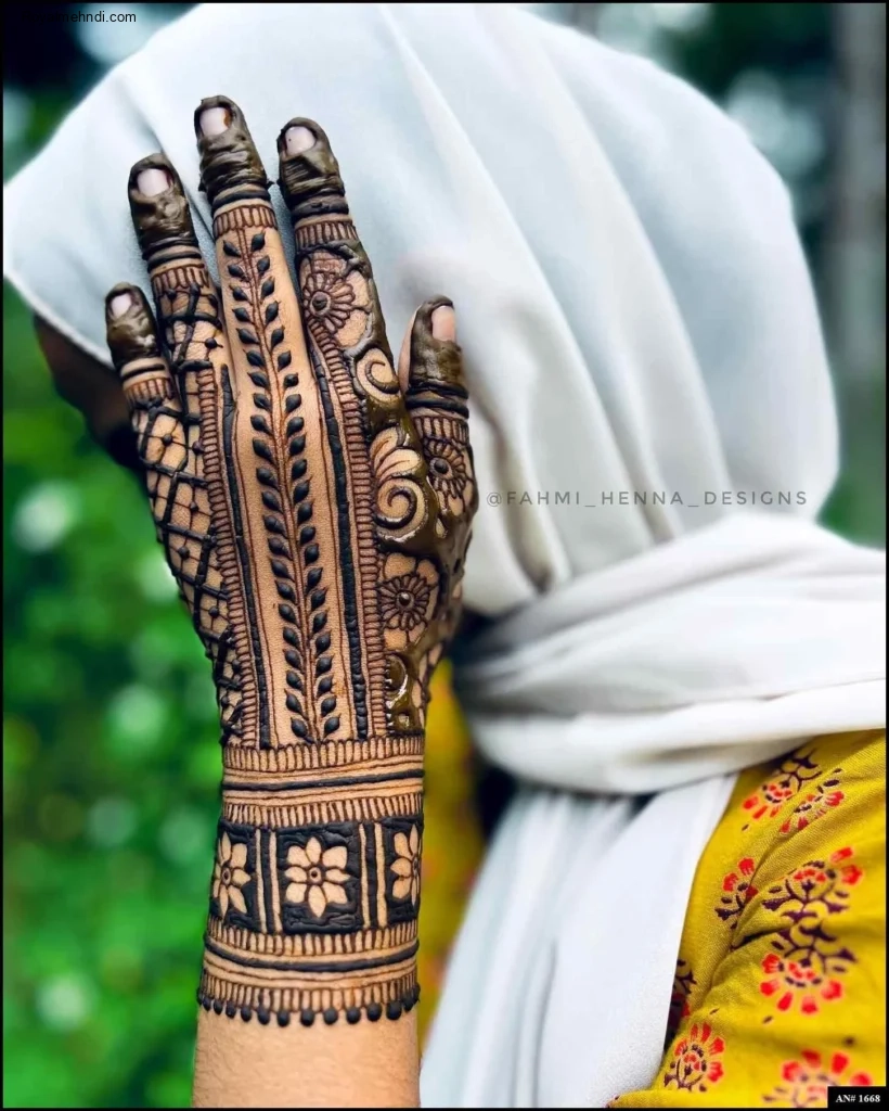 Simple Dulhan Mehndi Designs