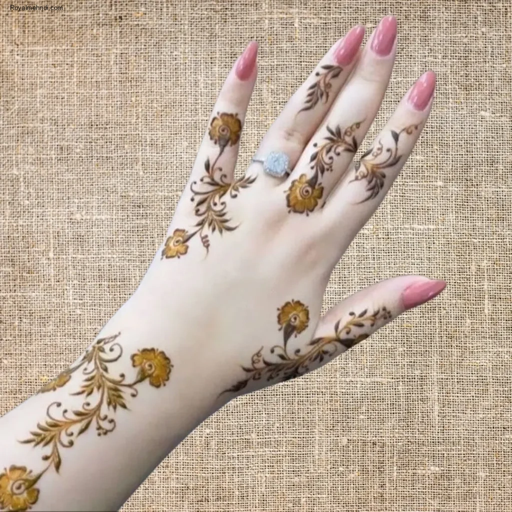 Simple Dulhan Mehndi Designs