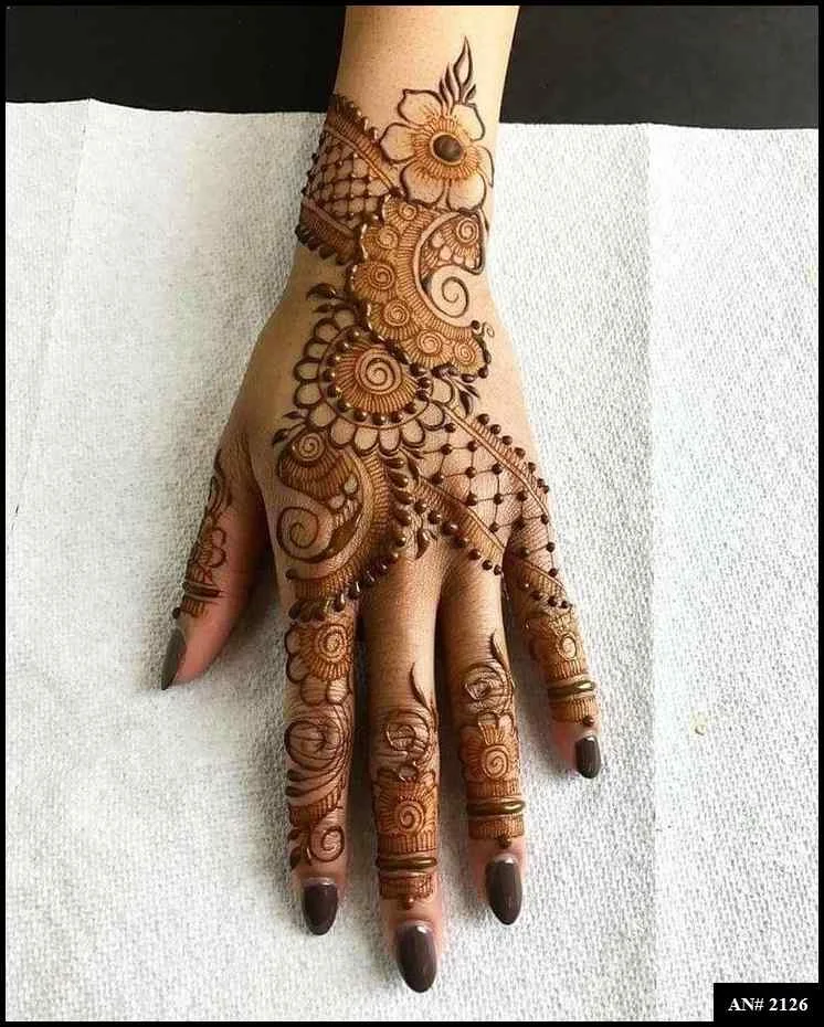 Simple Dulhan Mehndi Designs