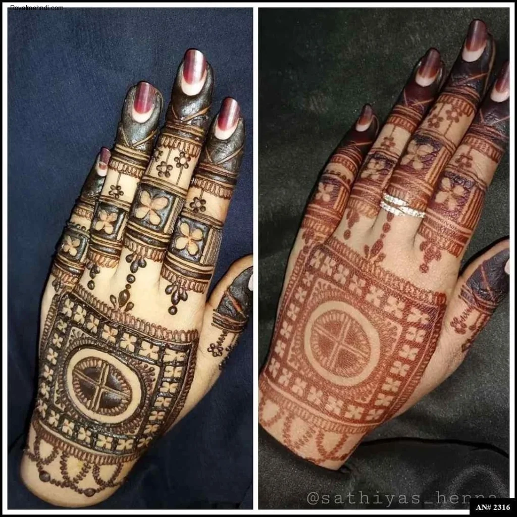 Simple Dulhan Mehndi Designs