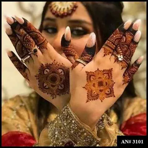 flower mehndi design