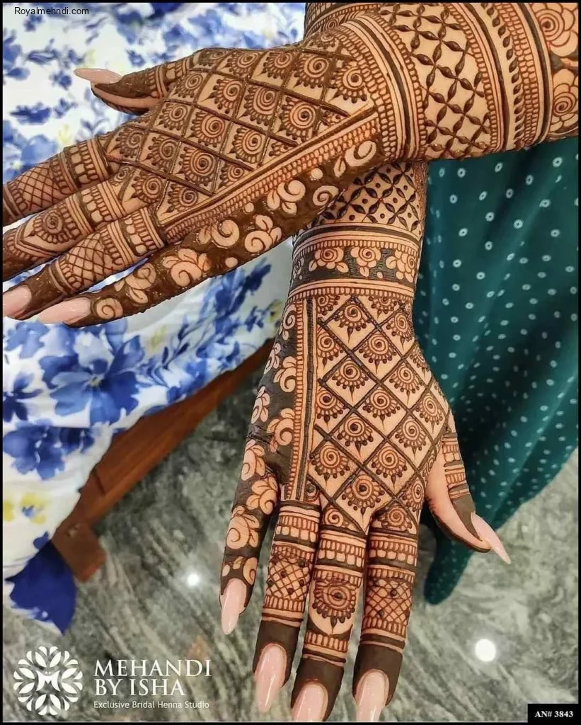 Simple Dulhan Mehndi Designs