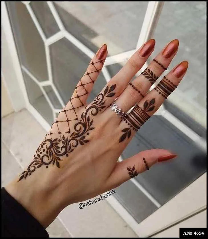 Simple Dulhan Mehndi Designs