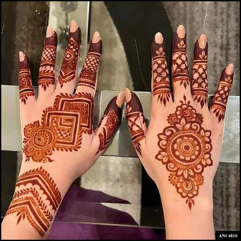 flower mehndi design