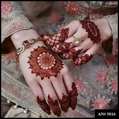 flower mehndi design