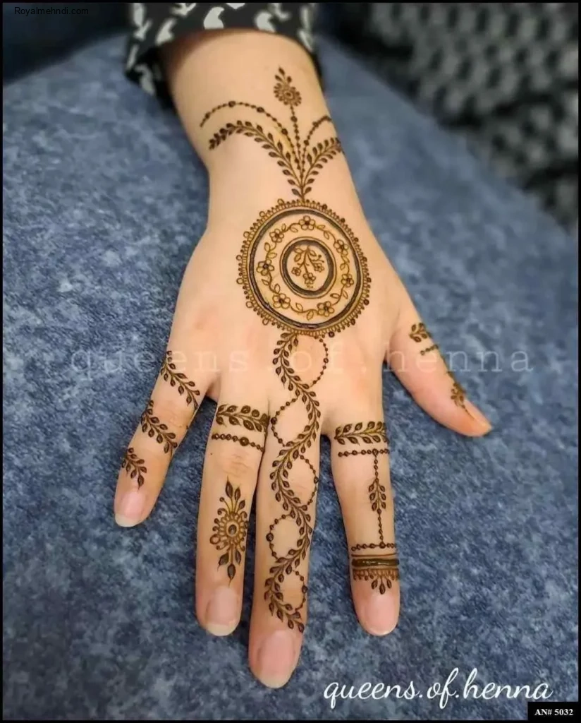 Simple Dulhan Mehndi Designs