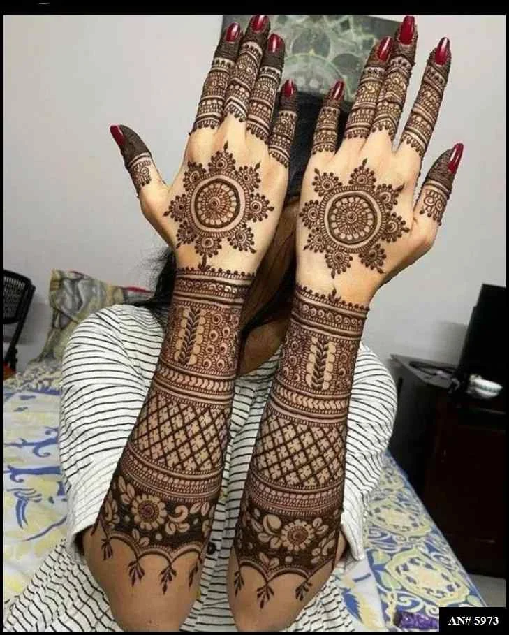 Simple Dulhan Mehndi Designs