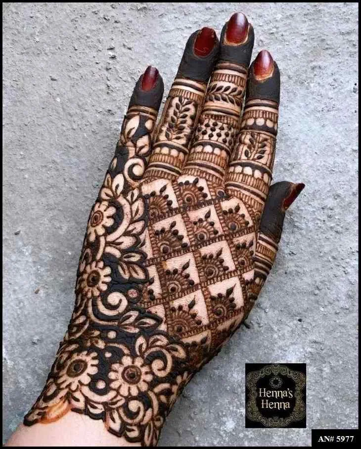 Simple Dulhan Mehndi Designs