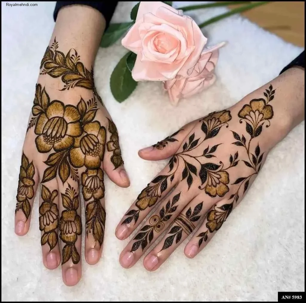 Simple Dulhan Mehndi Designs