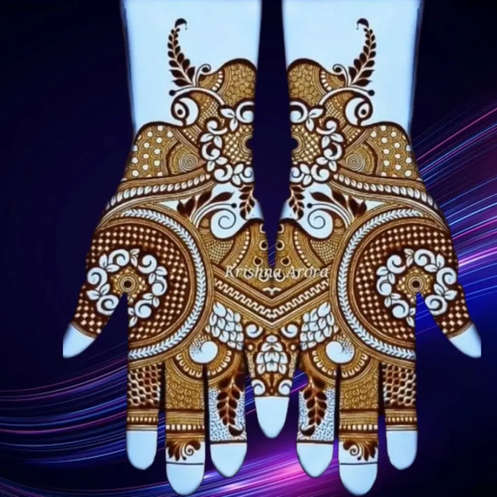 Simple Dulhan Mehndi Designs