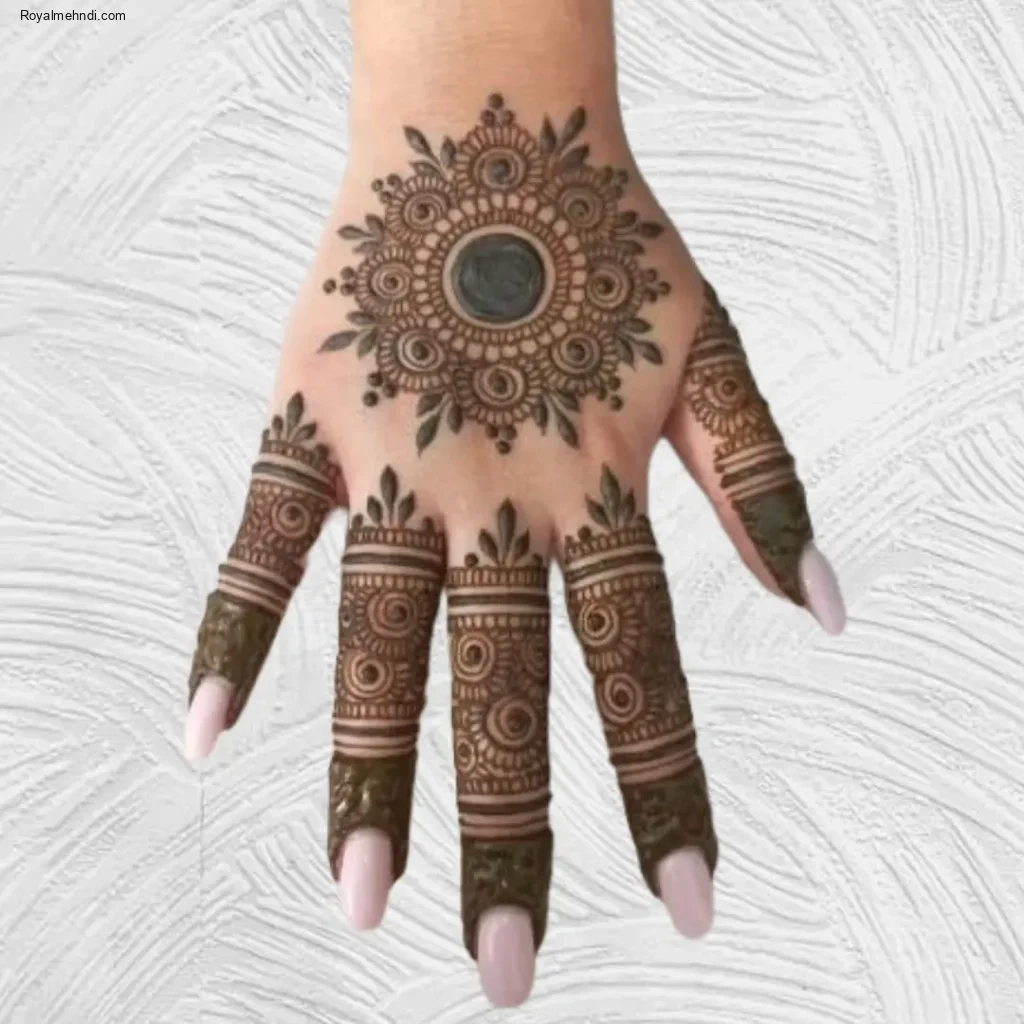 Simple Dulhan Mehndi Designs