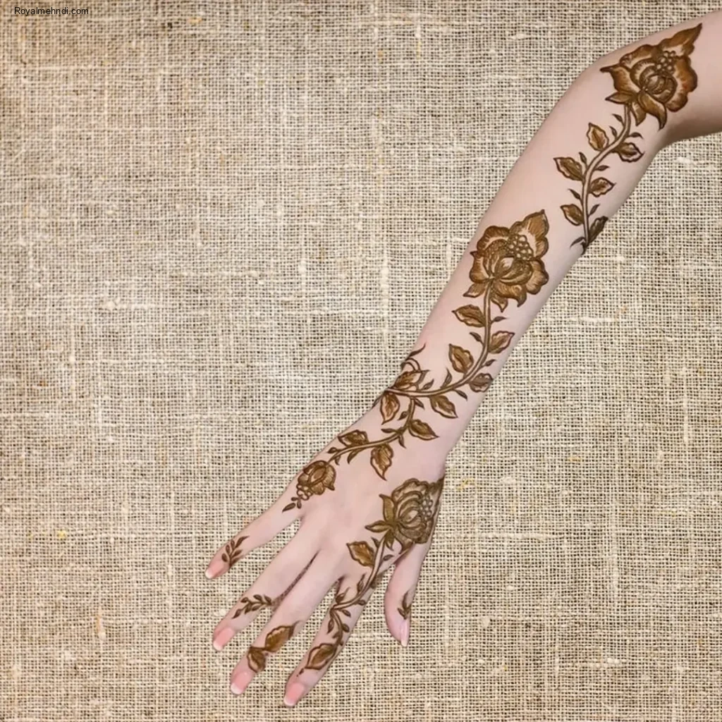 Simple Dulhan Mehndi Designs
