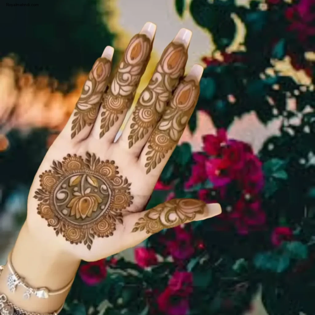 Simple Dulhan Mehndi Designs