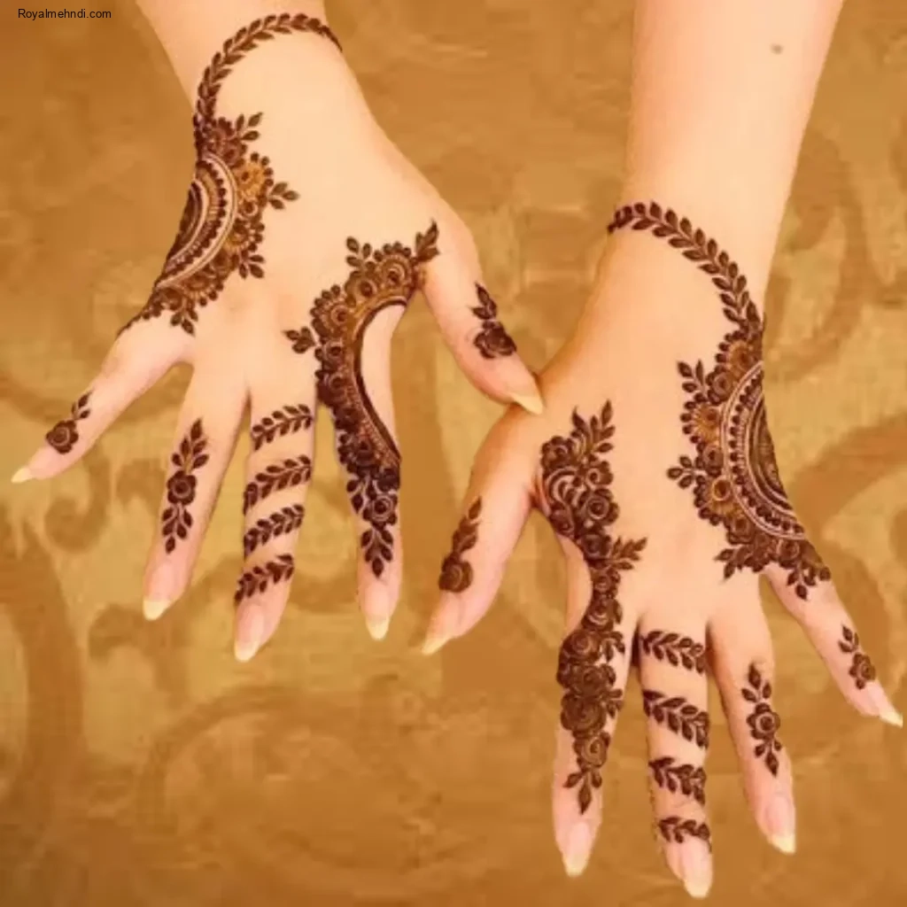 Simple Dulhan Mehndi Designs