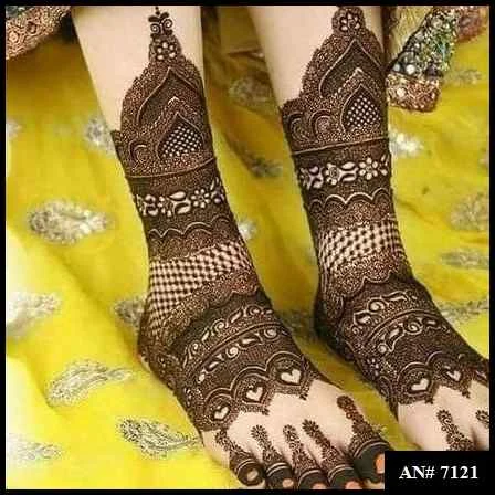 Simple Dulhan Mehndi Designs