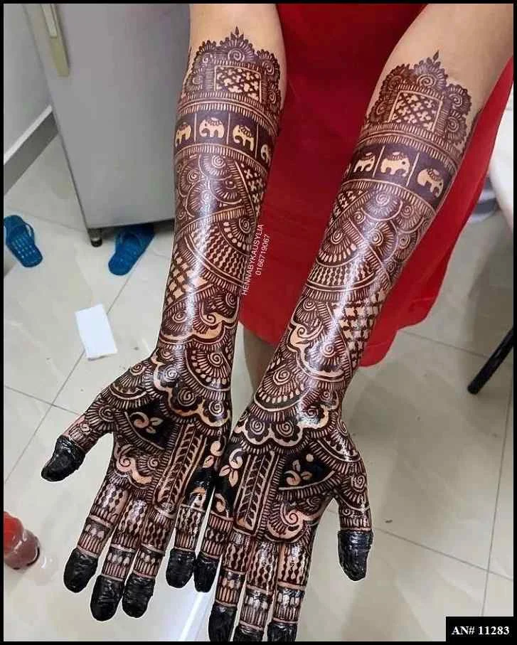 Simple Dulhan Mehndi Designs