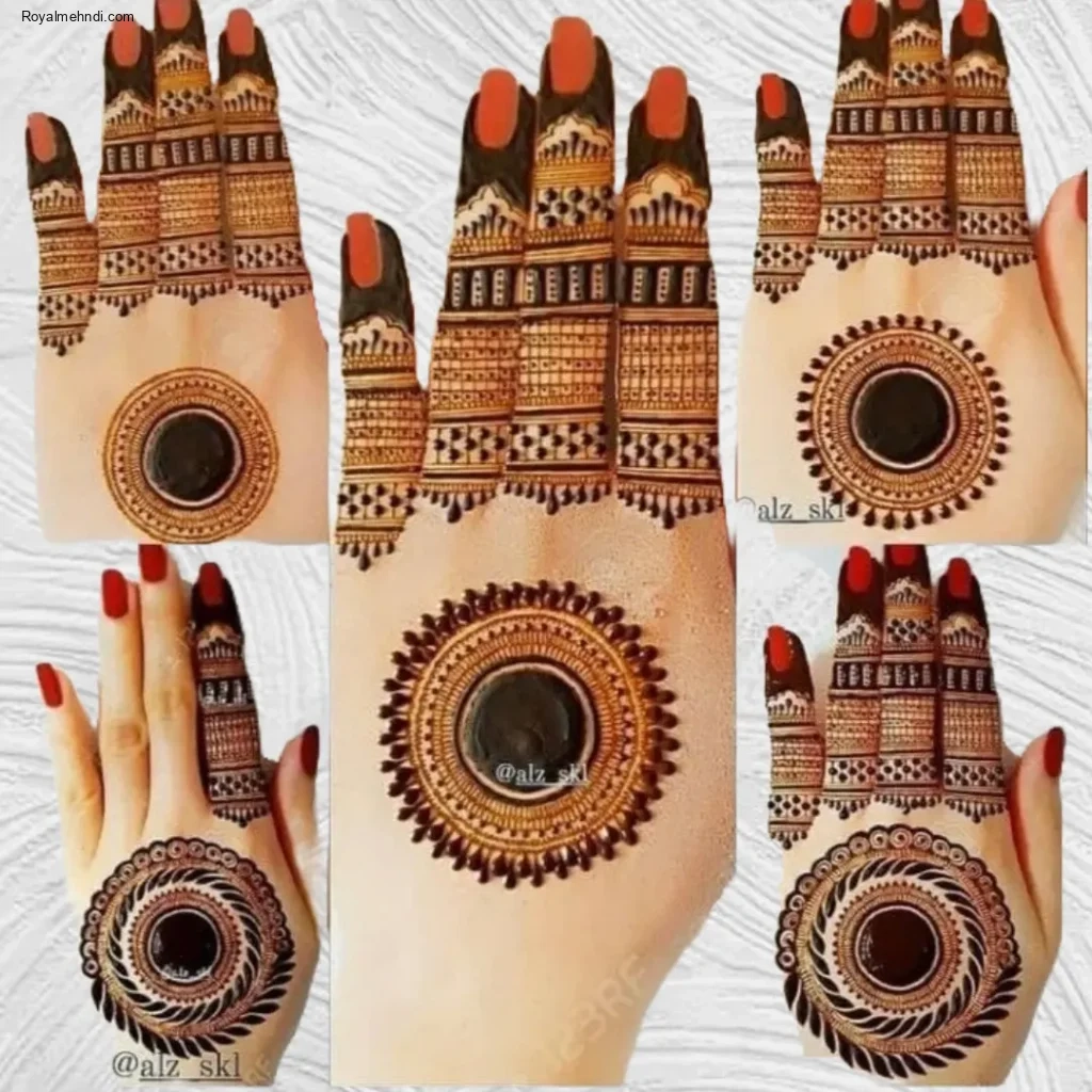 Simple Dulhan Mehndi Designs