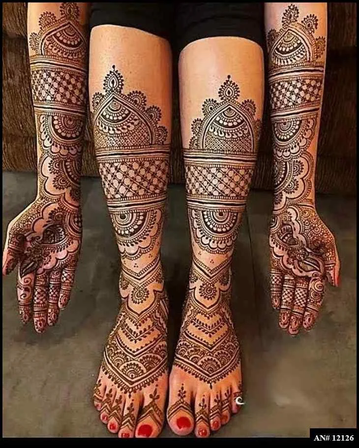 Simple Dulhan Mehndi Designs