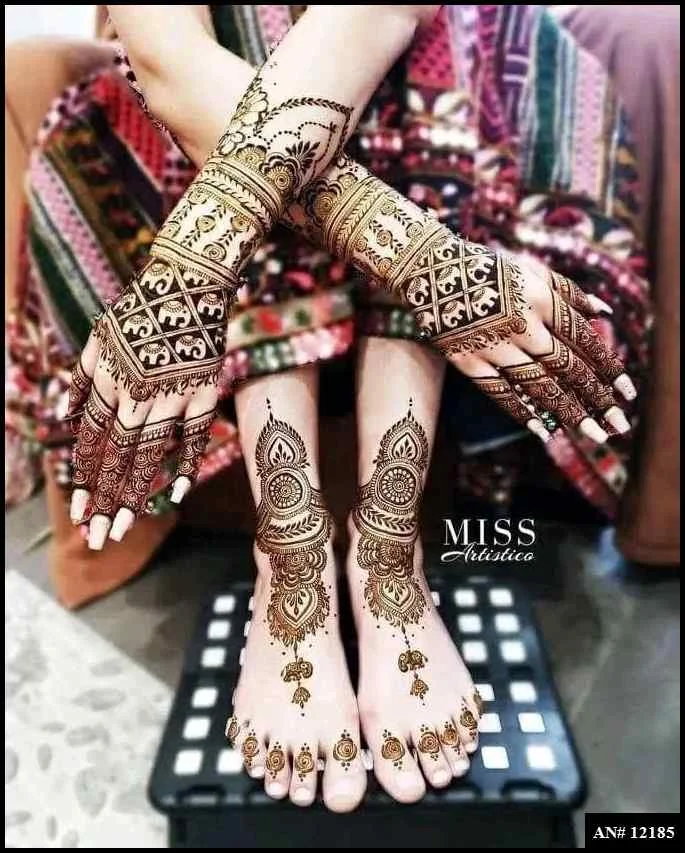 Simple Dulhan Mehndi Designs