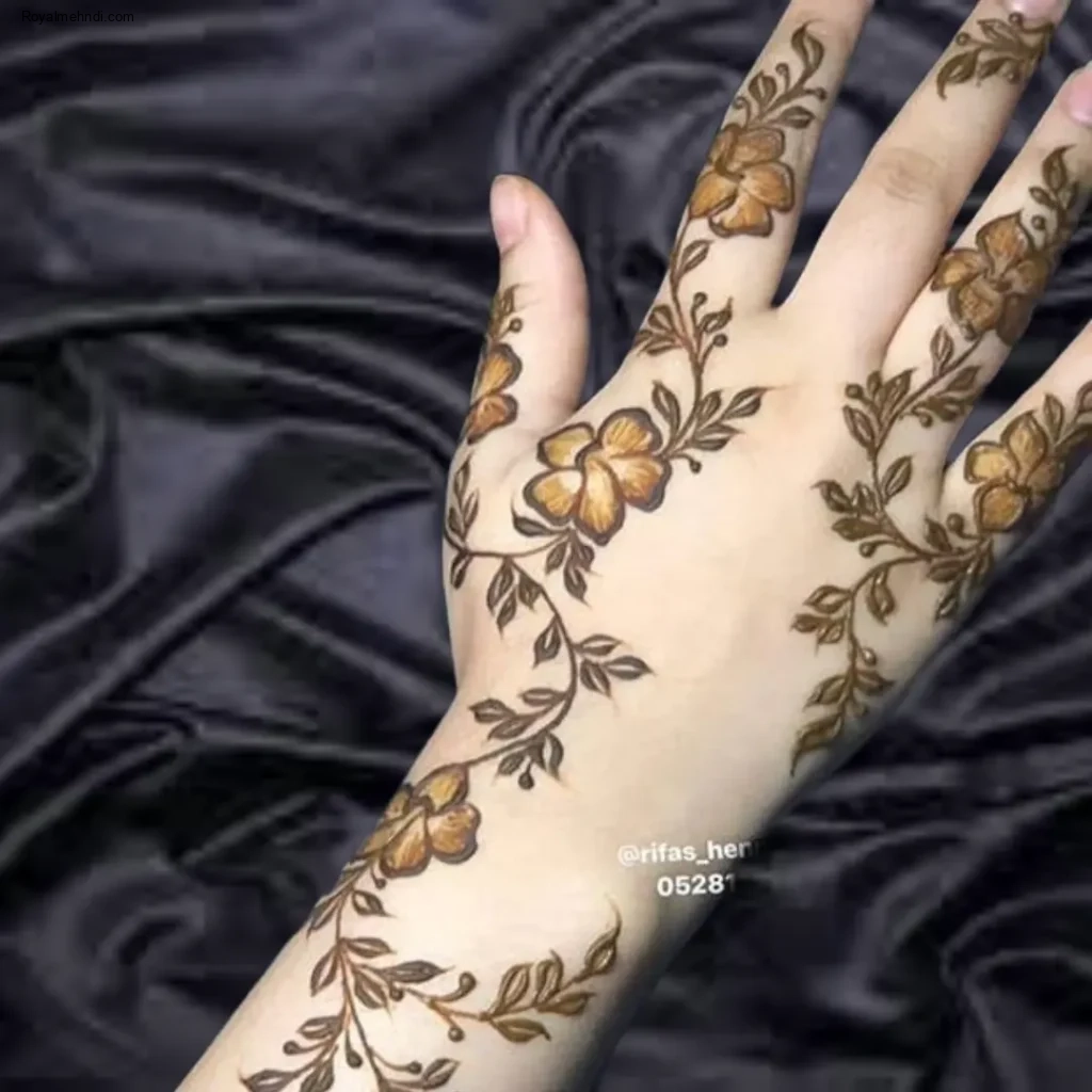 Simple Dulhan Mehndi Designs