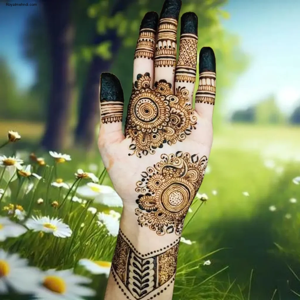 Stylish Mehndi Design