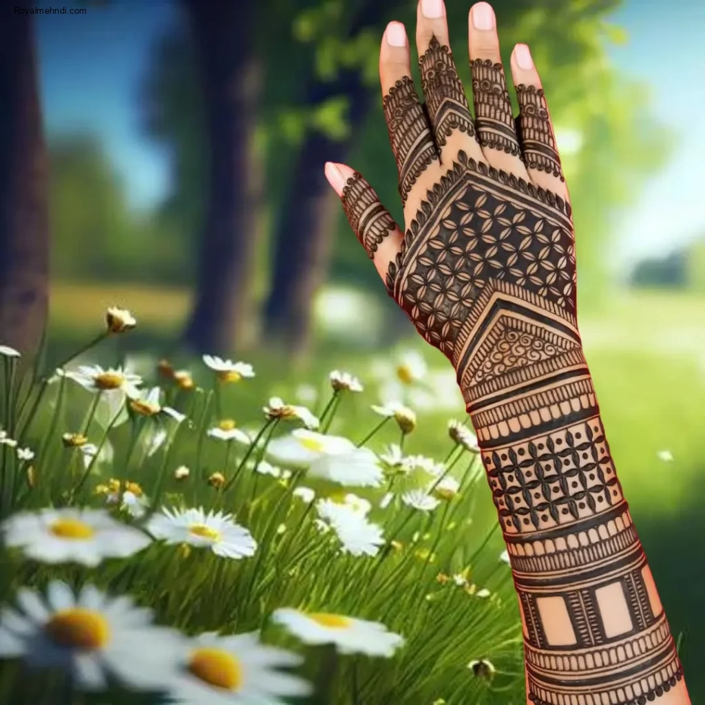 Stylish Mehndi Design