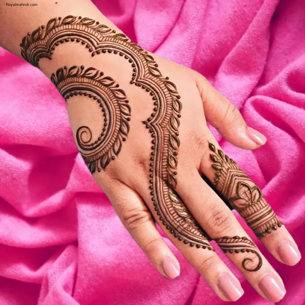 Stylish Mehndi Design